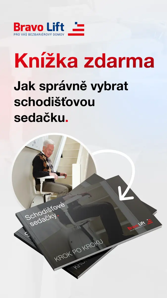 Obálka brožury: Jak správně vybrat schodišťovou sedačku